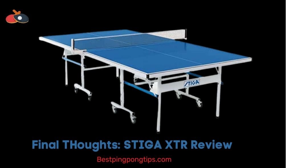 Stiga xtr outdoor table tennis table