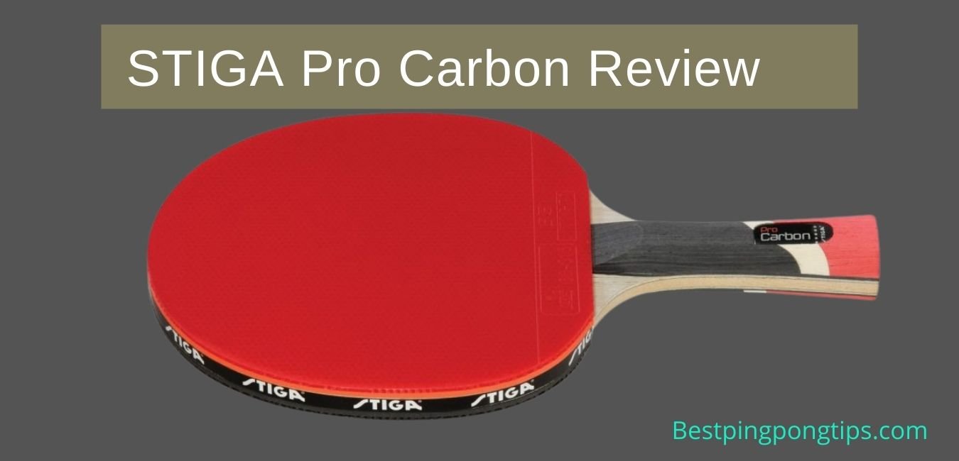 Stiga Pro Carbon Premium Ping Pong Table Tennis Paddle Racket Titan Tournament