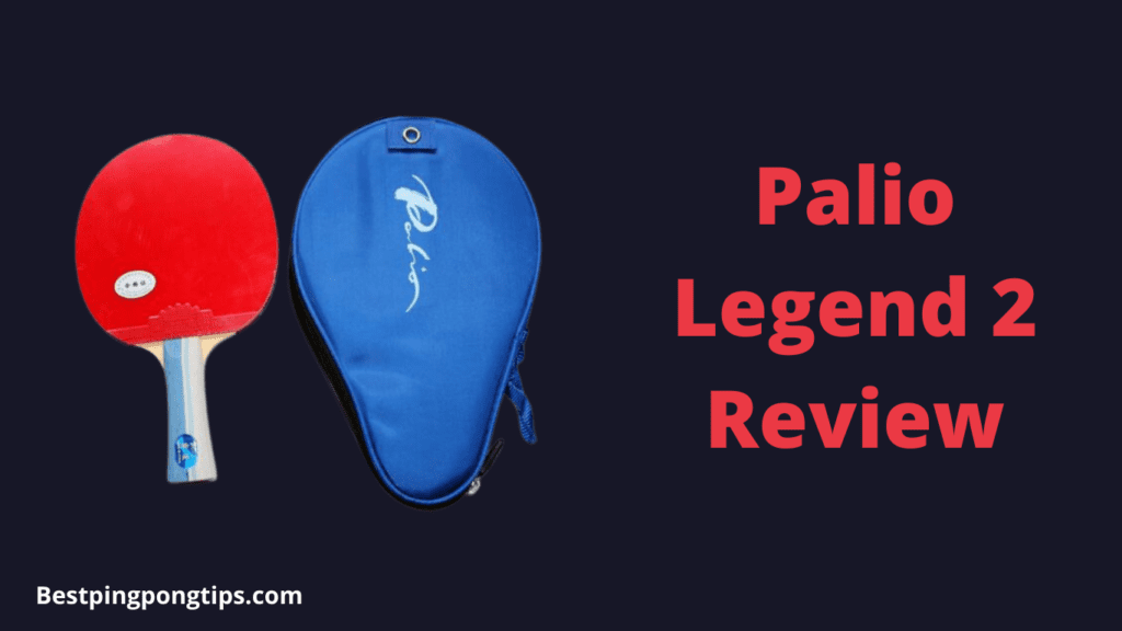 Palio Legend 2 table tennis racket