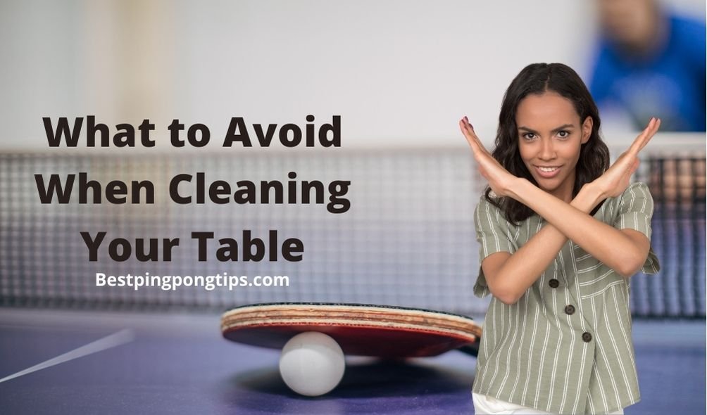 What to Avoid When Cleaning Your Table