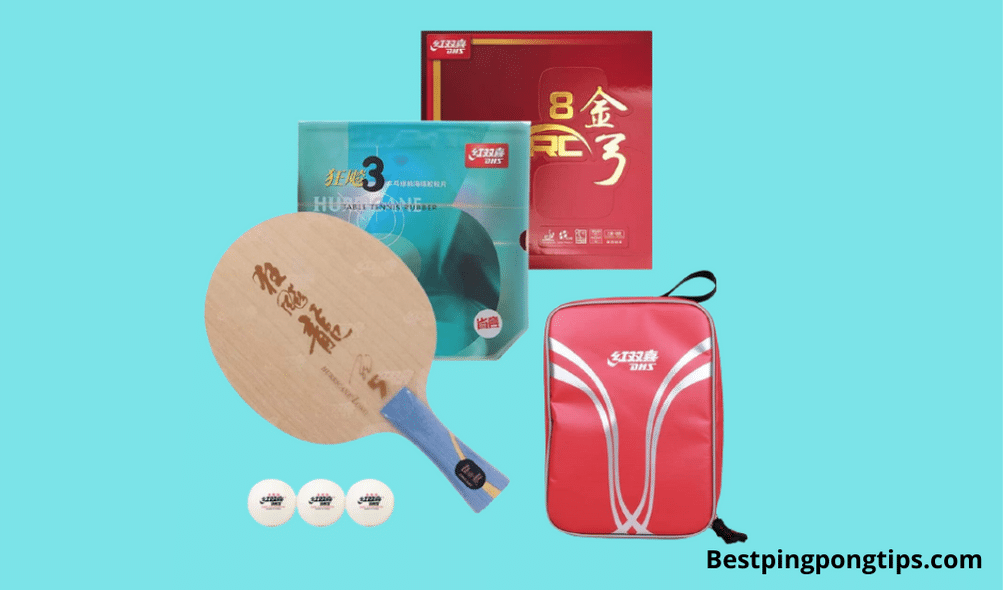 DHS Hand Assembled Professional Table Tennis Racket