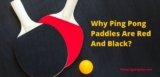 Why Ping Pong Paddles Are Red And Black? [2021]